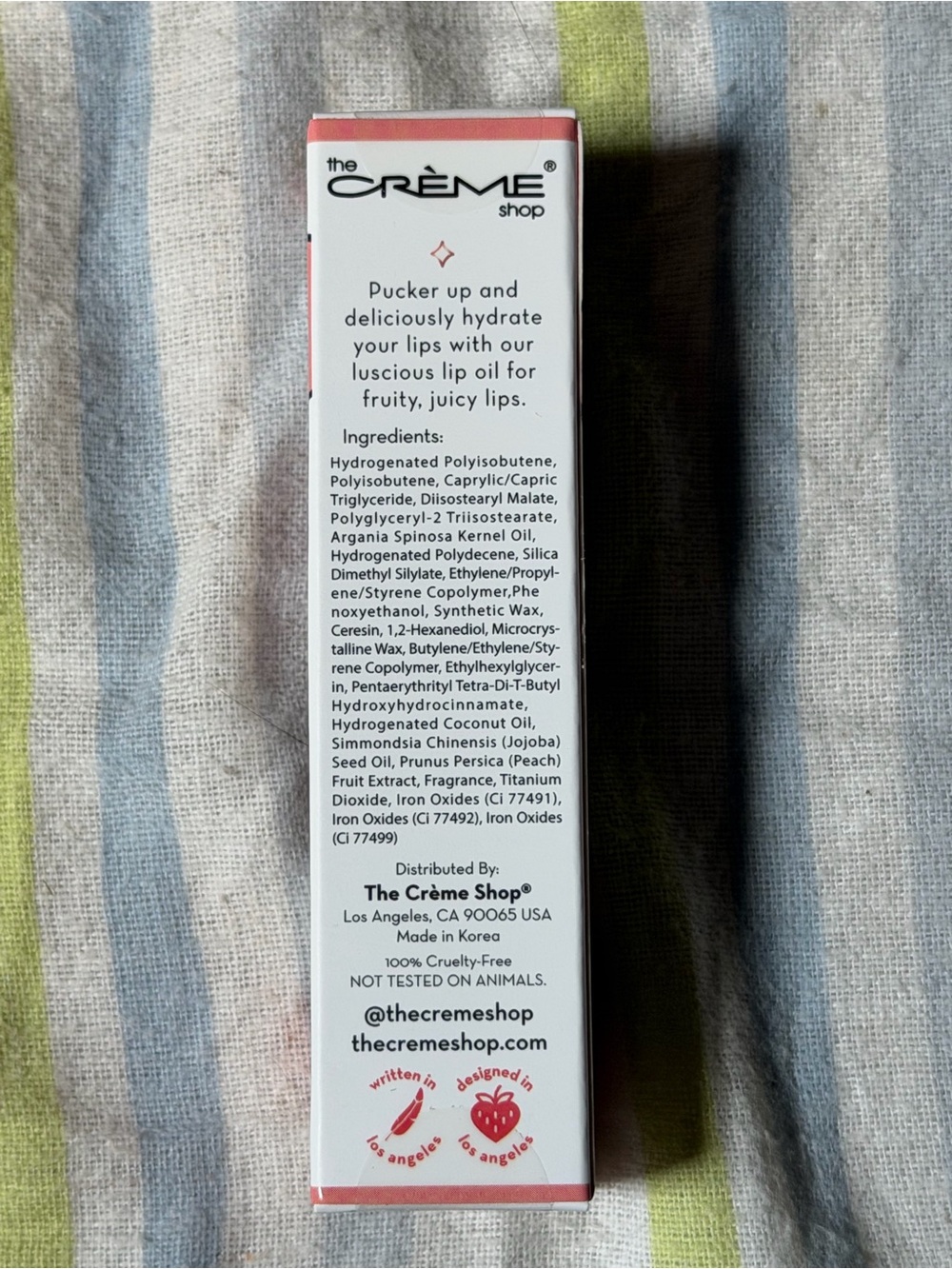 Luscious lip oil - Peach Cobbler - Picture 2 of 4